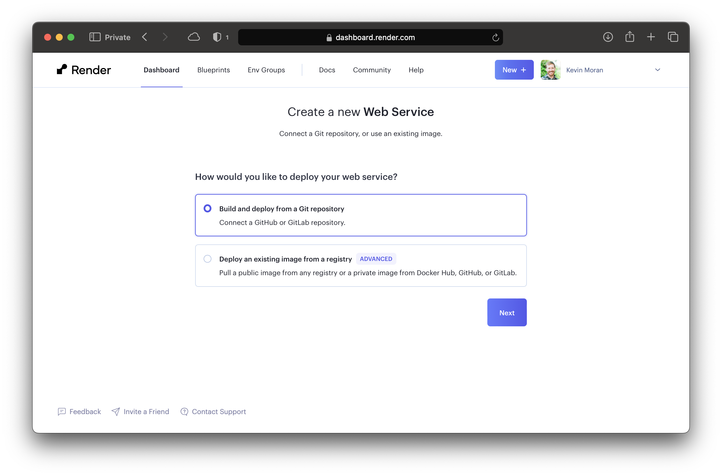 Creating a Web Service